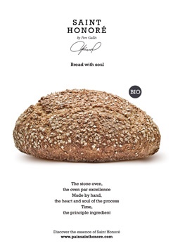 POSTER ORGANIC SPELT & QUINOA ROUND BREAD